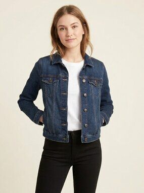 GAP Classic Denim Jean Jacket Dark Wash XS